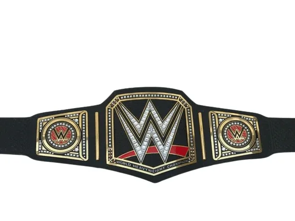 WWE World Heavyweight Wrestling Championship Replica Title Belt 6MM Plate