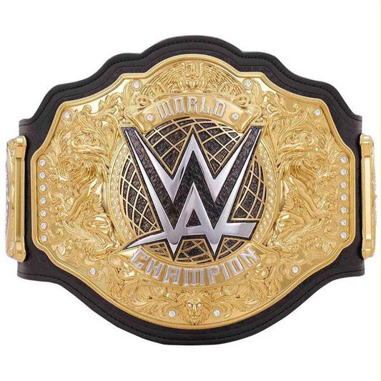 WWE World Heavyweight Championship Replica Wrestling Title Belt 6MM Diecast Plate