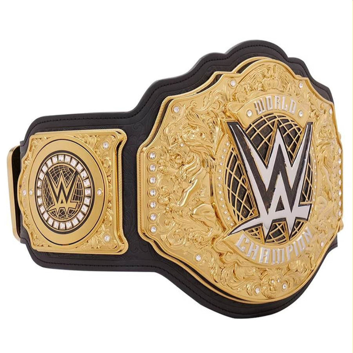 WWE World Heavyweight Championship Replica Wrestling Title Belt 6MM Diecast Plate