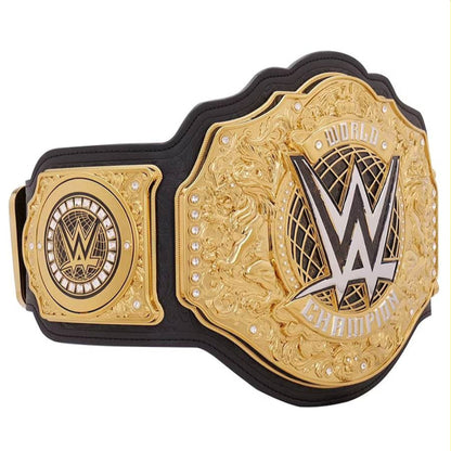 WWE World Heavyweight Championship Replica Wrestling Title Belt 6MM Diecast Plate