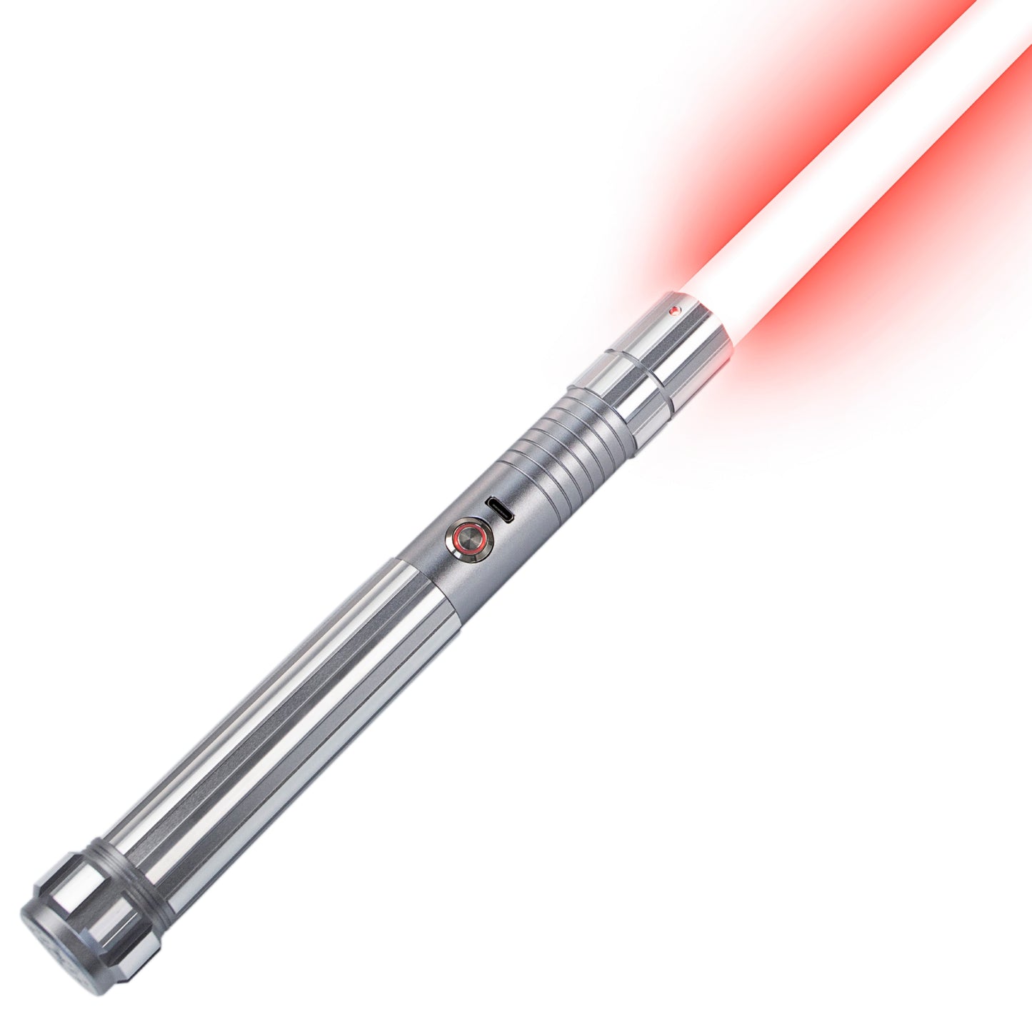 Star Wars No. C034 Grey Baselit Combat Lightsaber RGB Replica (No 109 Base)