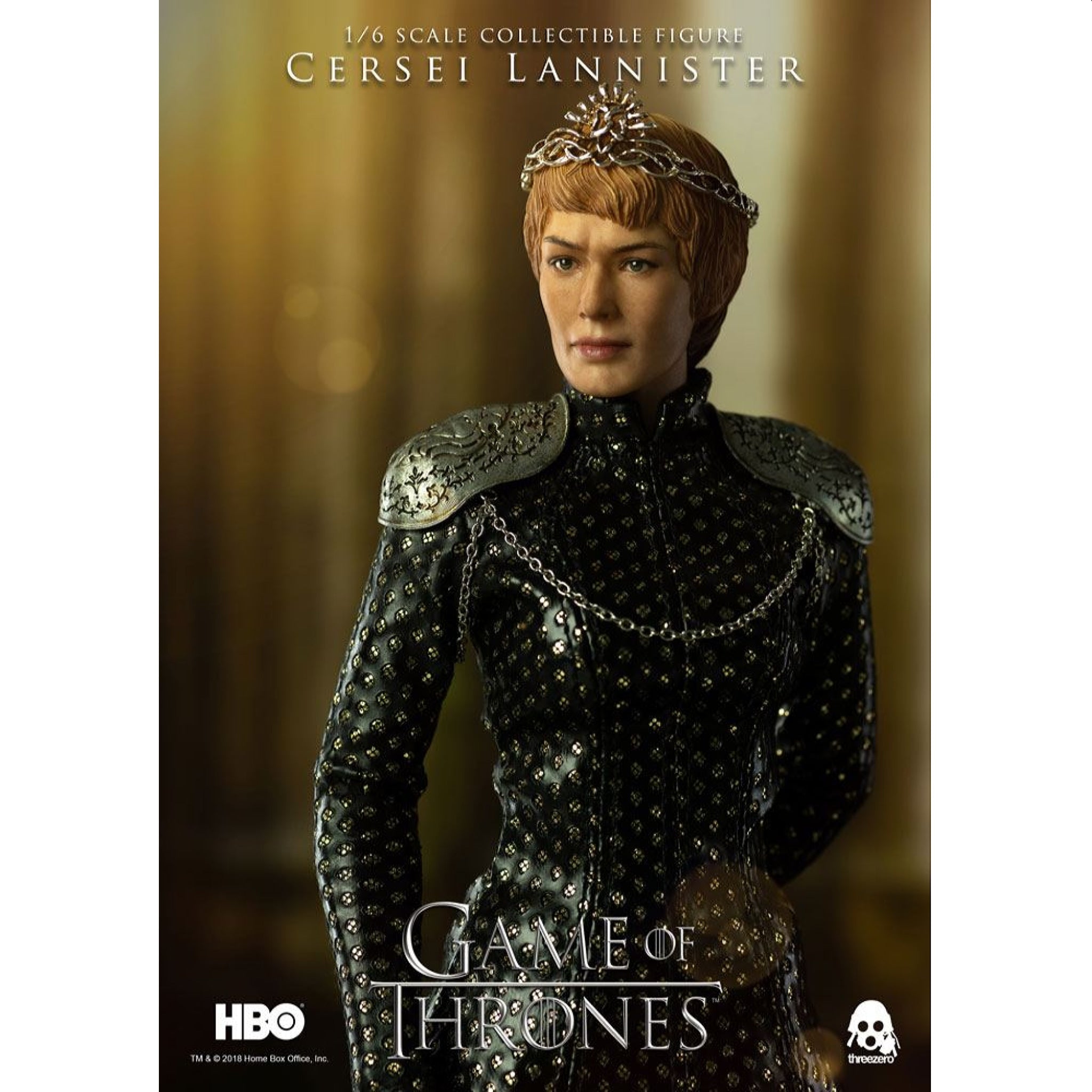 ThreeZero Game Of Thrones Cersei Lannister 1/6 Scale Action Figure