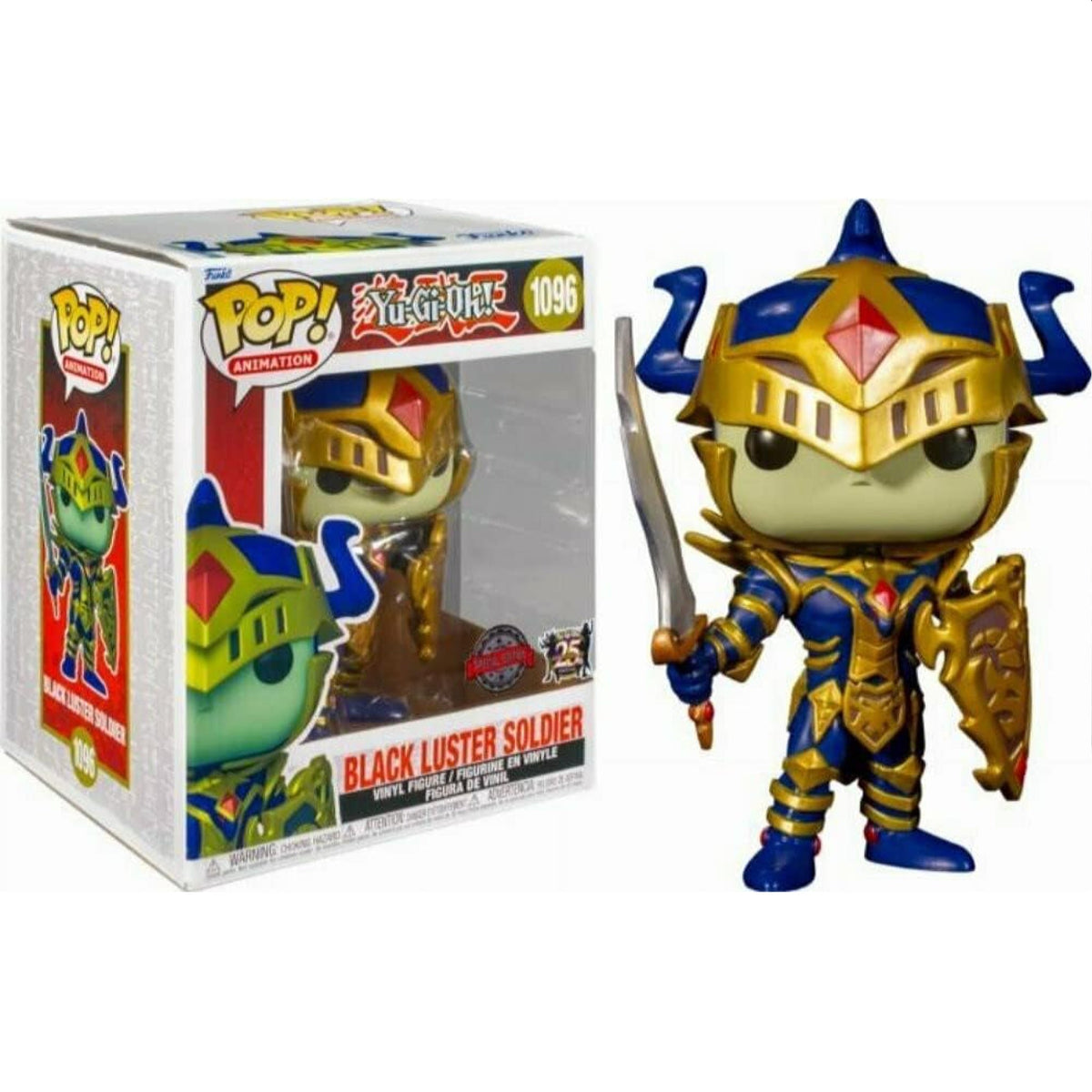 YU - Gi - Oh! Black Luster Soldier (Super Pop!) Funko Pop Vinyl Figure - NEXTLEVELUK