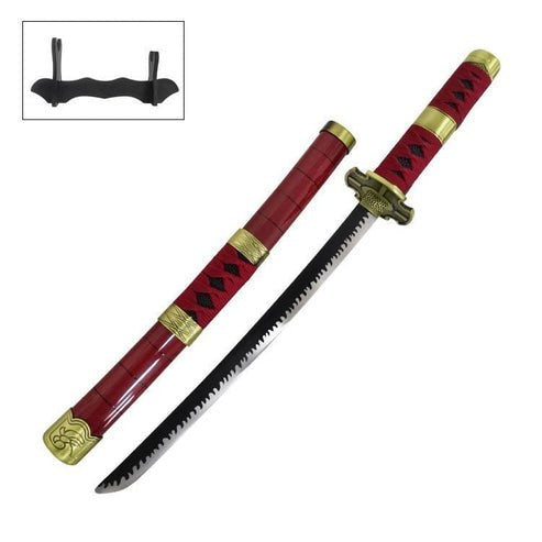 One Piece Zoro Sandai Kitetsu Mini Metal Sword 40cm