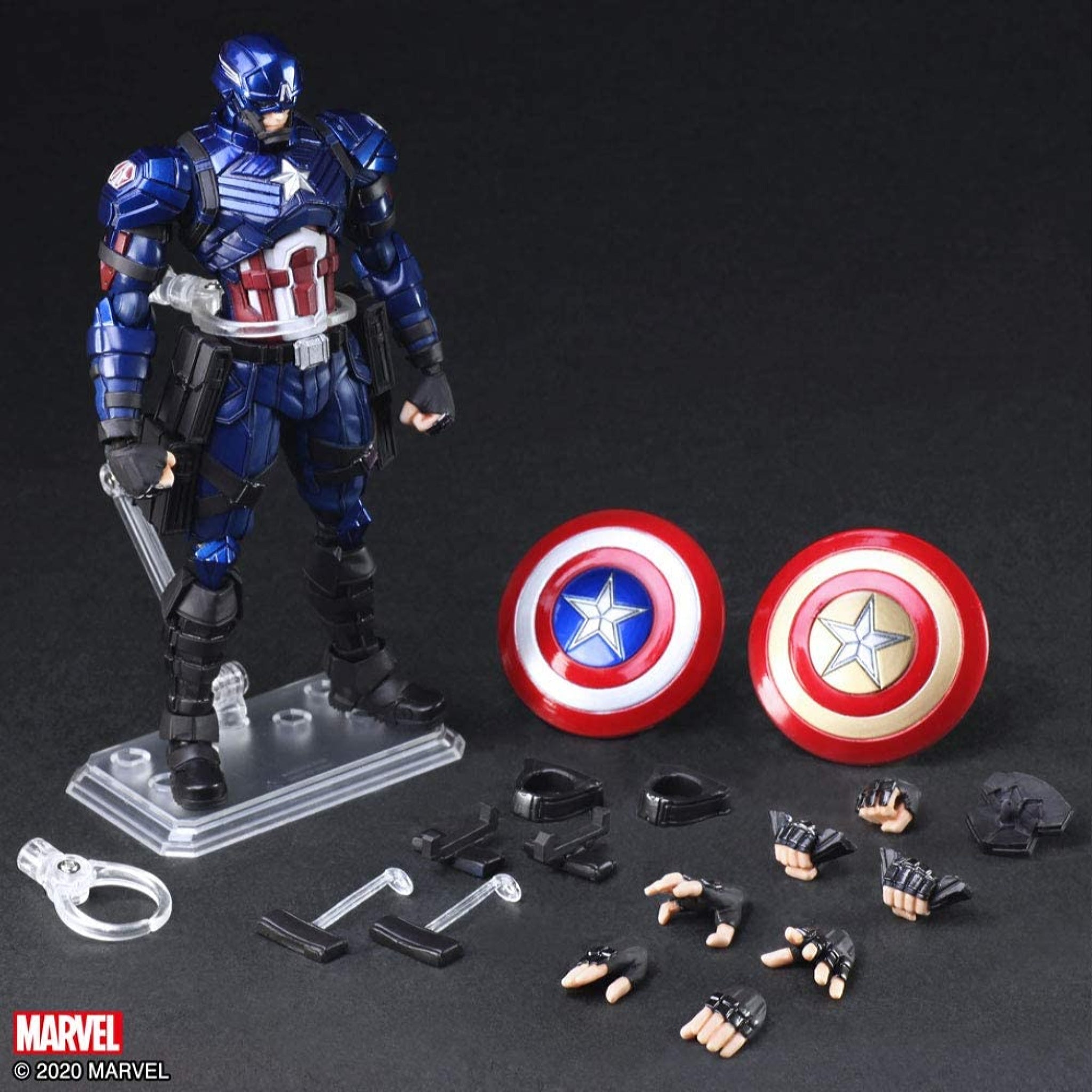 Square Enix Marvel Universe Variant Bring Arts Captain America Action Figure