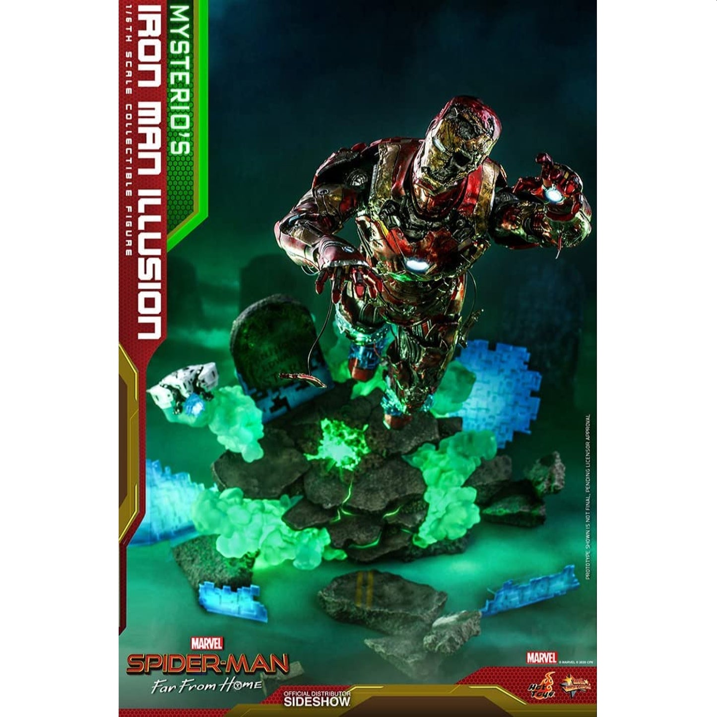 Hot Toys Spider-Man Far From Home MMS Mysterio's Iron Man Illusion MMS580 Action Figure