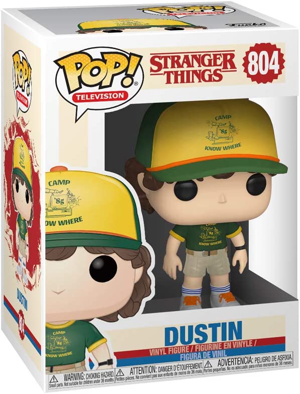 Stranger Things 3 Dustin in Camp Uniform Funko Pop! Vinyl Figure