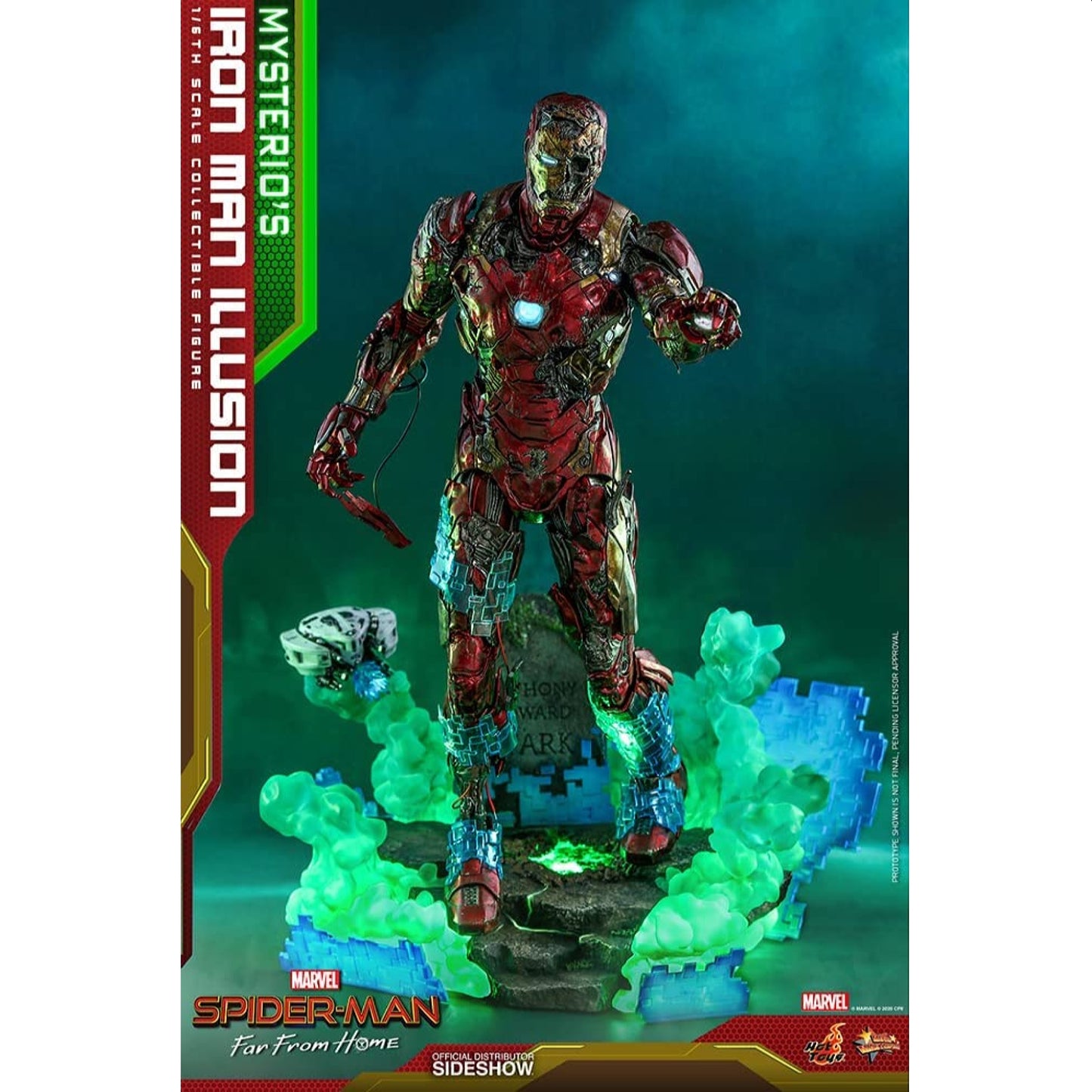 Hot Toys Spider-Man Far From Home MMS Mysterio's Iron Man Illusion MMS580 Action Figure