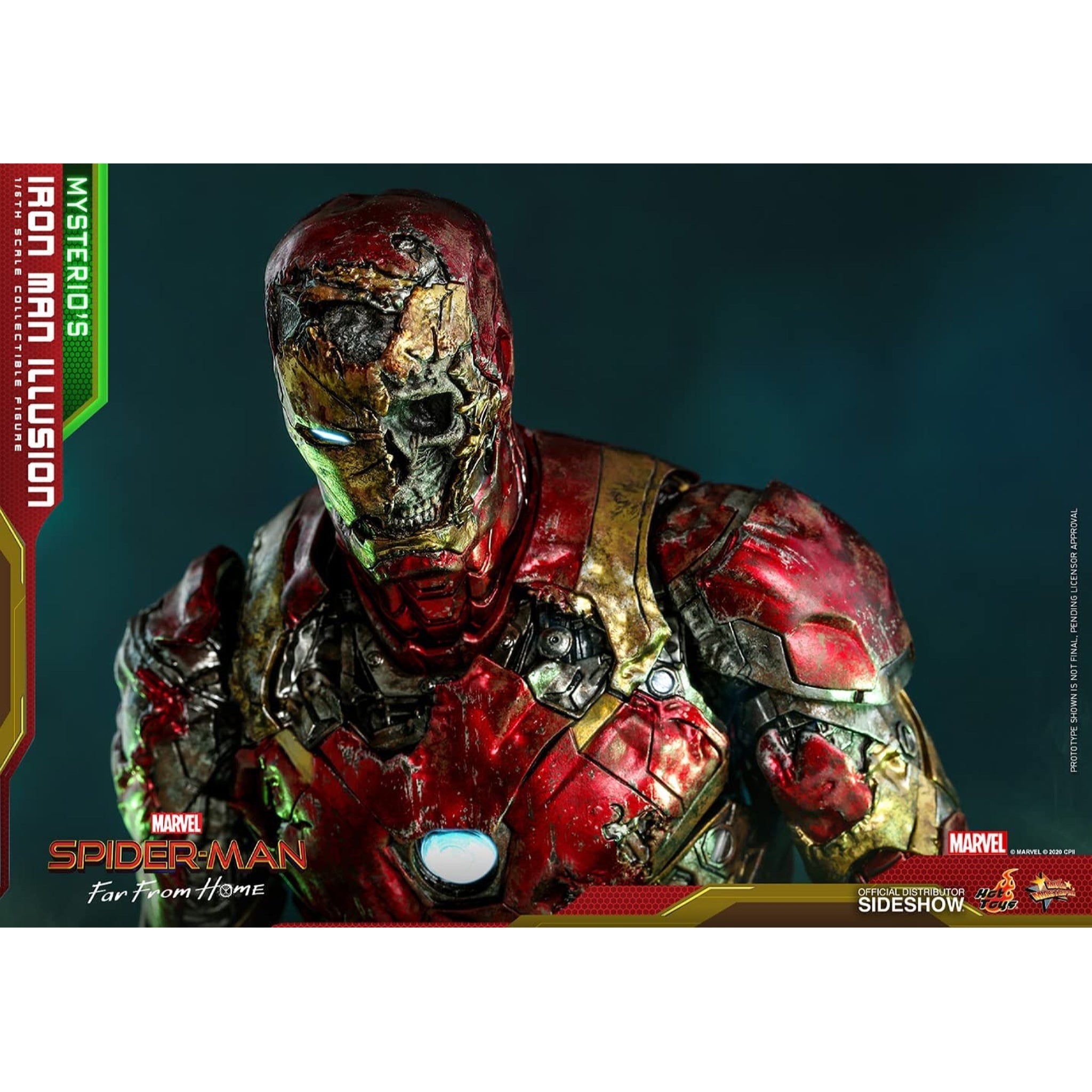 Hot Toys Spider-Man Far From Home MMS Mysterio's Iron Man Illusion MMS580 Action Figure