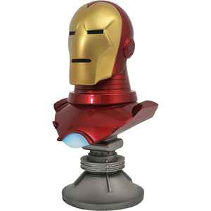 Diamond Select Legends In 3D Marvel Iron Man 1/2 Scale Bust