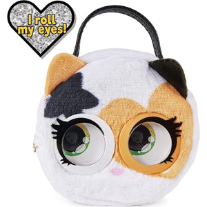 Purse Pets Micro Kitty Small Purse Bag with Eye Roll Feature