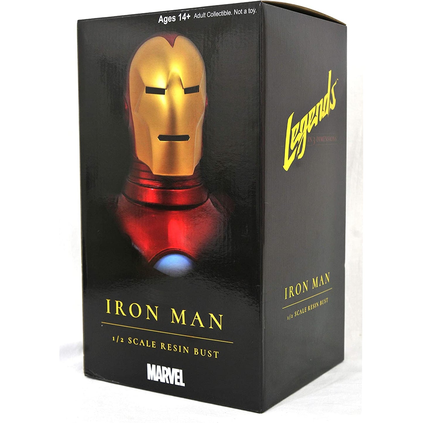 Diamond Select Legends In 3D Marvel Iron Man 1/2 Scale Bust