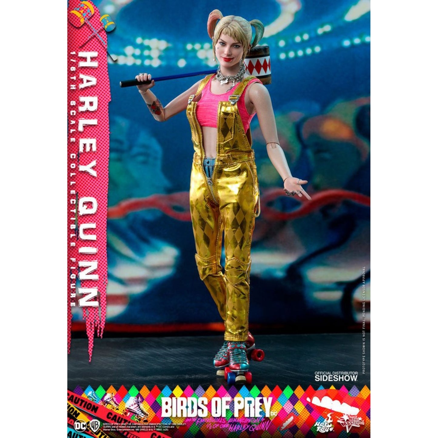 Hot Toys Birds of Prey Movie Masterpiece Harley Quinn Action Figure