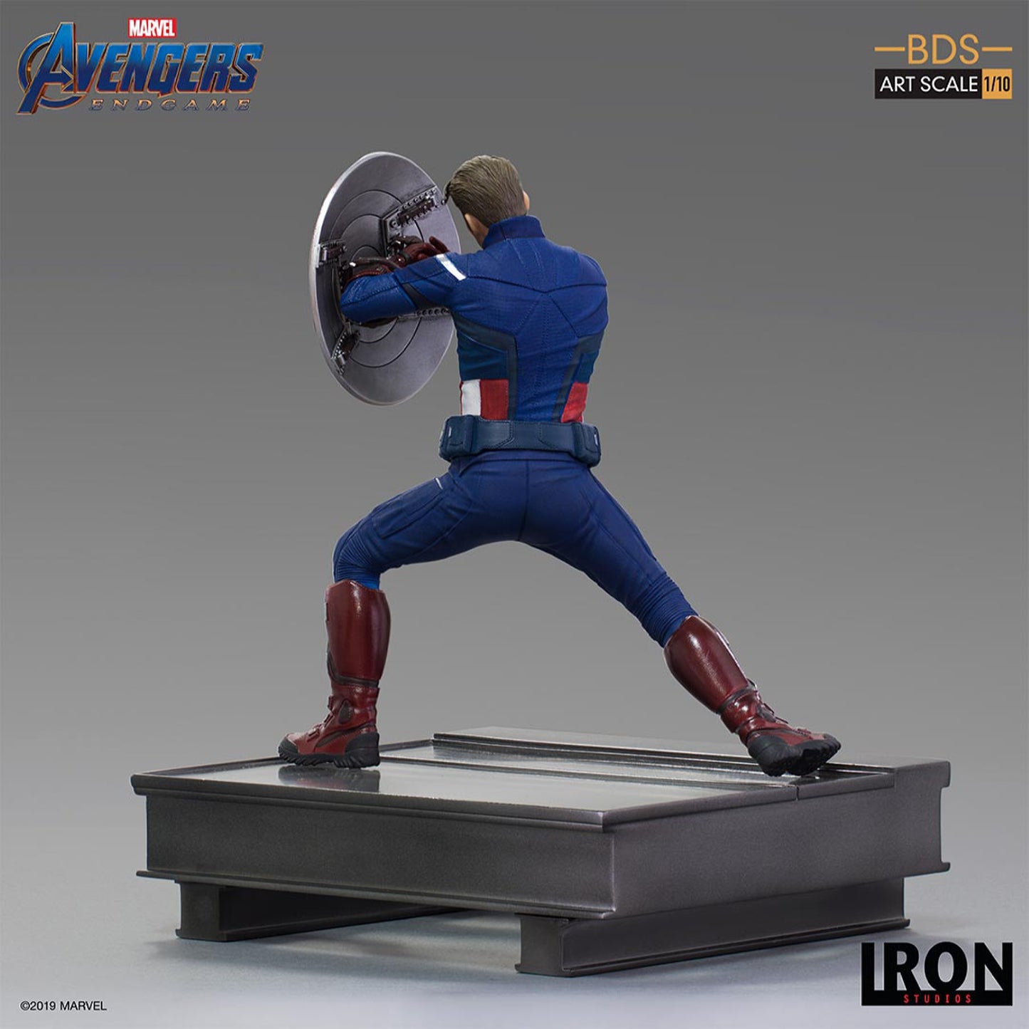 Iron Studios Marvel Avengers Endgame BDS Art Scale 1/10 Captain America 2023 Battle of New York Statue