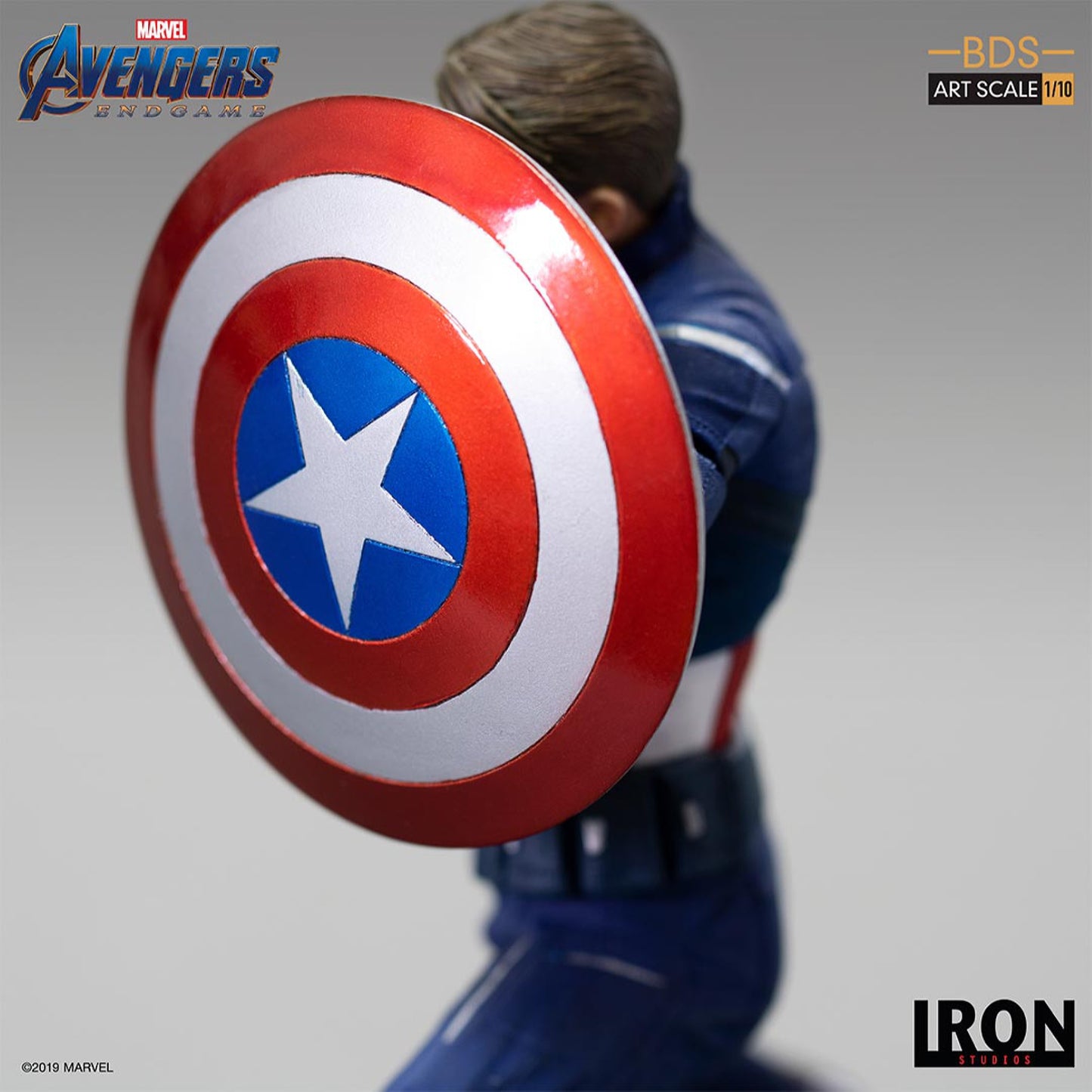 Iron Studios Marvel Avengers Endgame BDS Art Scale 1/10 Captain America 2023 Battle of New York Statue