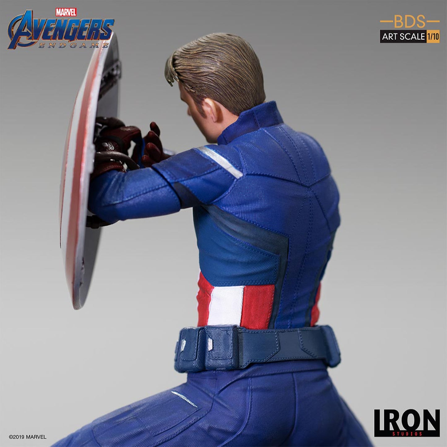 Iron Studios Marvel Avengers Endgame BDS Art Scale 1/10 Captain America 2023 Battle of New York Statue