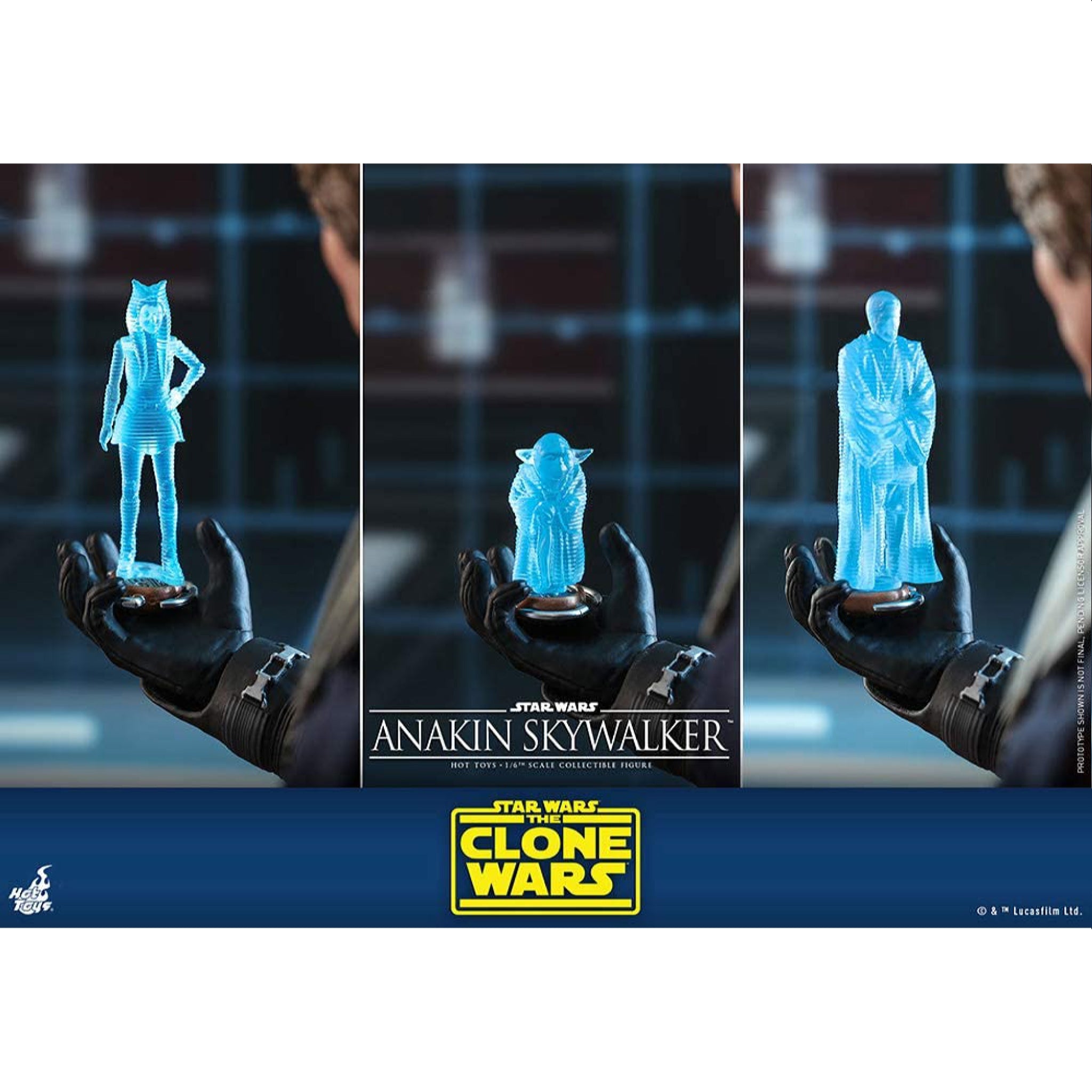 Hot Toys Star Wars The Clone Wars Television Masterpiece Anakin Skywalker Action Figure