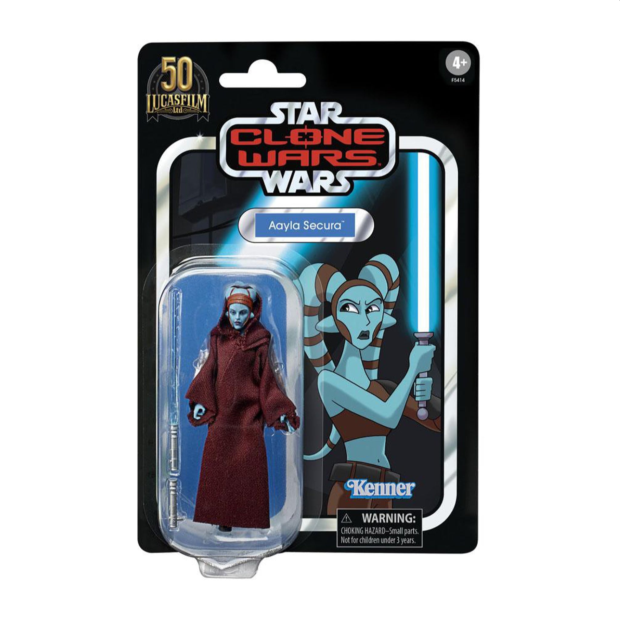 Star Wars The Clone Wars Vintage Collection Aayla Secura Figure
