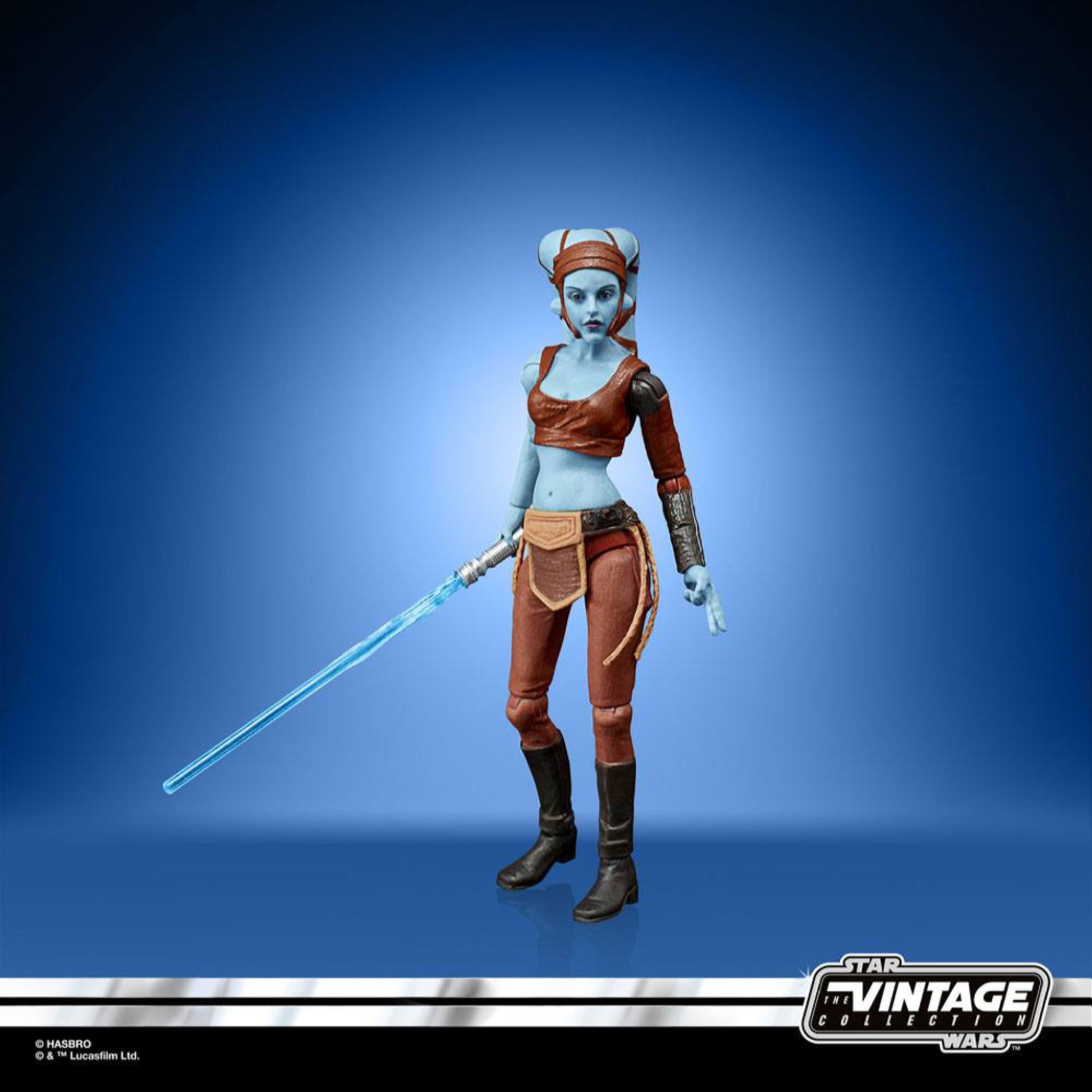 Star Wars The Clone Wars Vintage Collection Aayla Secura Figure