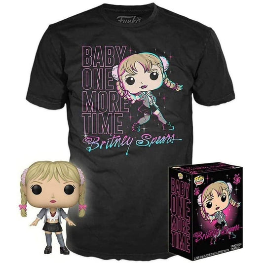 Britney Spears Baby One More Time POP! & Tee Box (Medium) Britney Spears Funko Pop! Vinyl