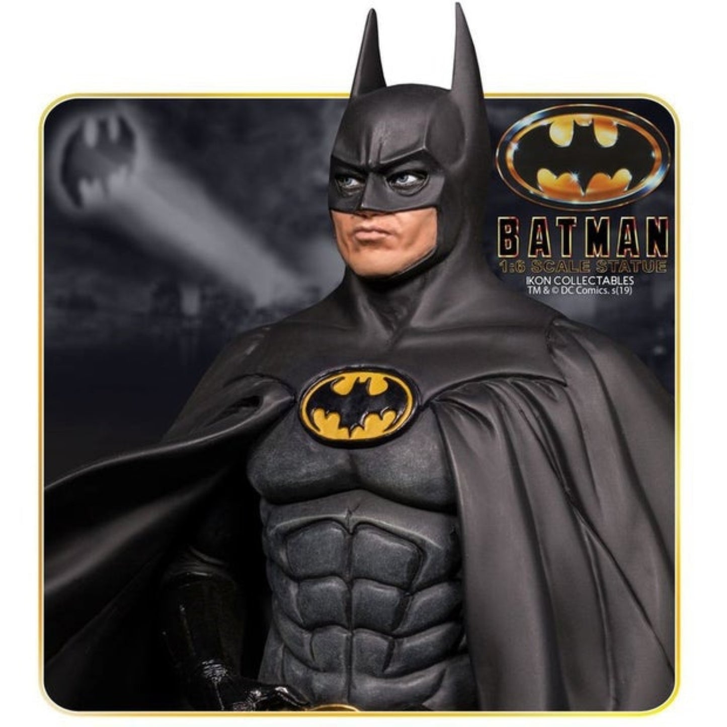 Ikon Collectables Batman (1989) Batman Michael Keaton Statue