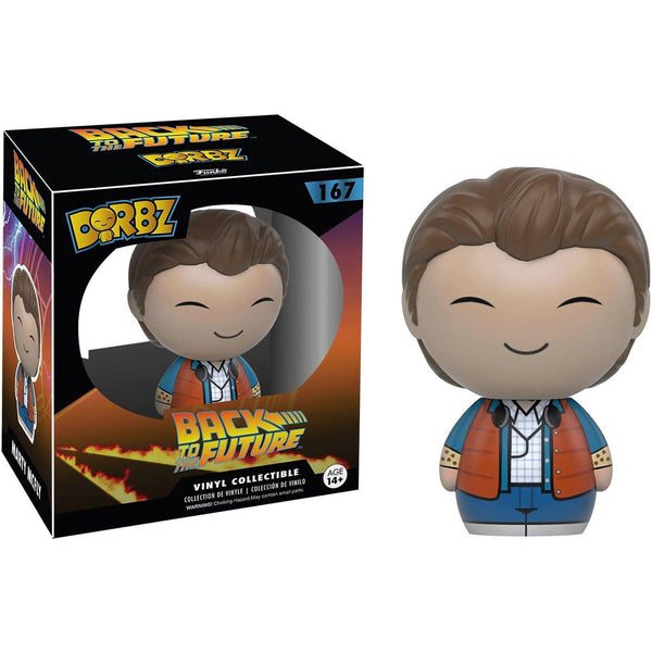 Back to the Future Marty McFly Funko Dorbz Figure DAMAGED BOX