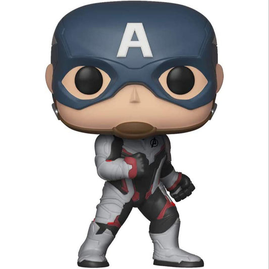 Marvel Avengers 4 Endgame Captain America in Team Suit Funko Pop! Vinyl Figure