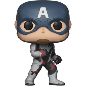 Marvel Avengers 4: Endgame Captain America in Team Suit Funko Pop! Vinyl Figure DAMAGED OUTER BOX