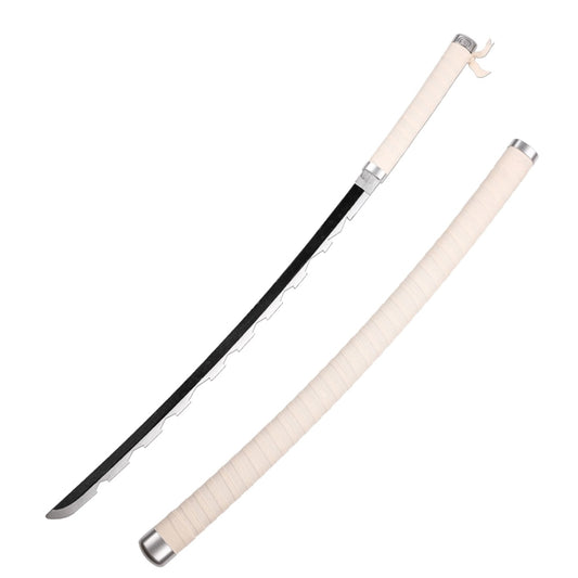 Demon Slayer Sword Inosuke Wooden Cosplay Sword with PU Sword Belt Bundle - NEXTLEVELUK