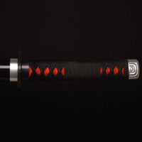 Demon Slayer Sword Tanjiro Kamado Nichirin Blade Wooden Bamboo Cosplay Sword - NEXTLEVELUK
