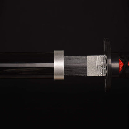 Demon Slayer Sword Tanjiro Kamado Nichirin Blade Wooden Bamboo Cosplay Sword - NEXTLEVELUK