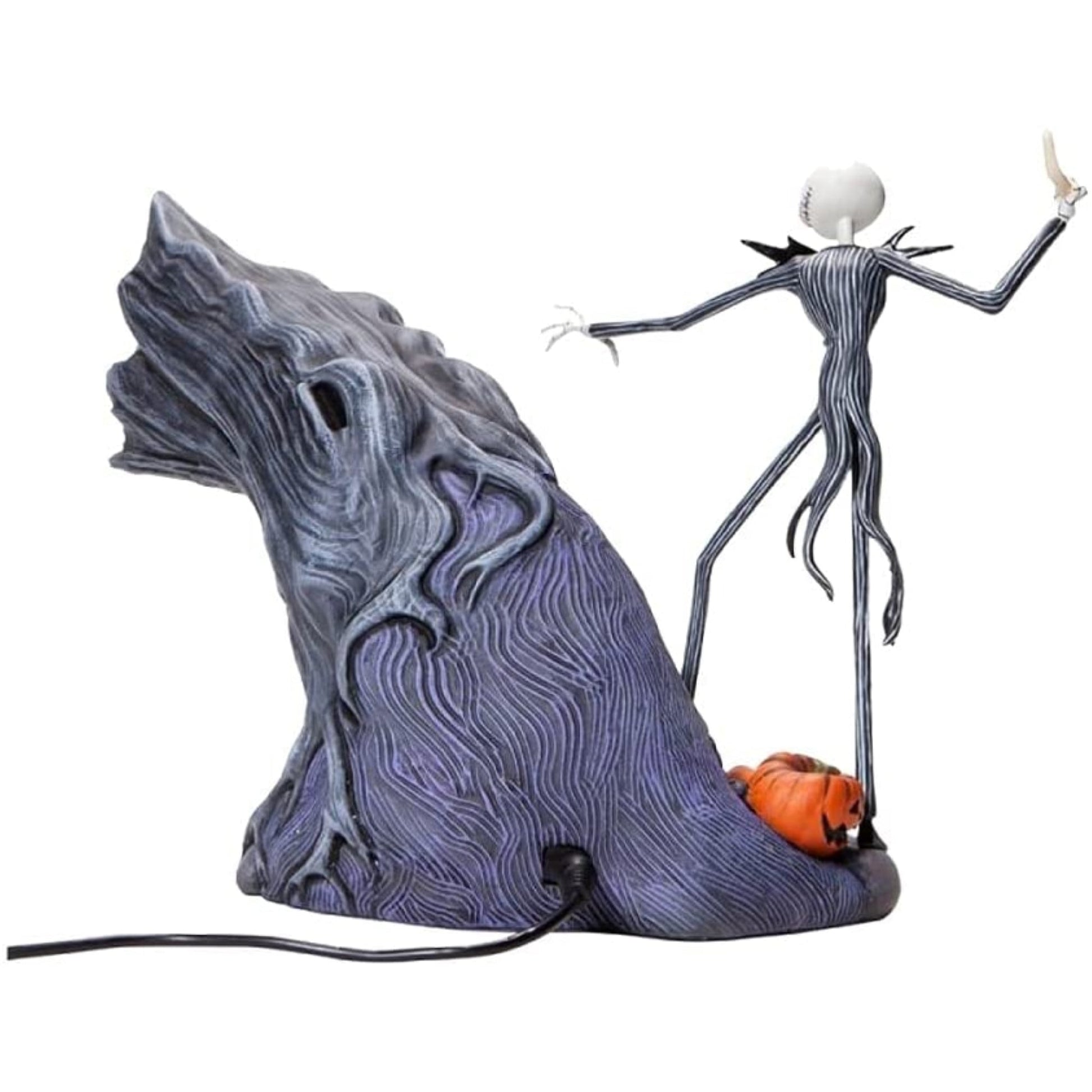 Disney Grand Jester Jack Playing Fetch with Zero Levitation Figurine A30581 - NEXTLEVELUK