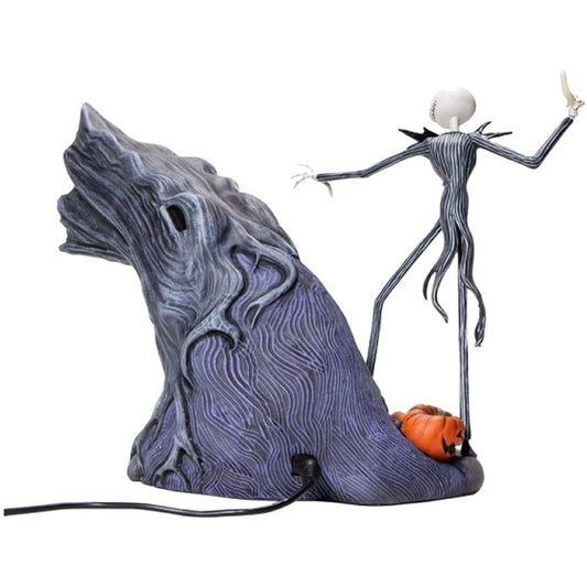 Disney Grand Jester Jack Playing Fetch with Zero Levitation Figurine A30581 - NEXTLEVELUK