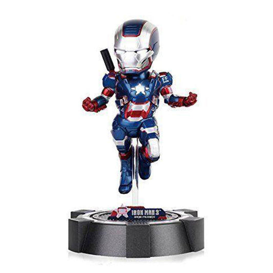 Beast Kingdom Egg Attack EA-007 Iron Man 3 Iron Patriot Figure - NEXTLEVELUK