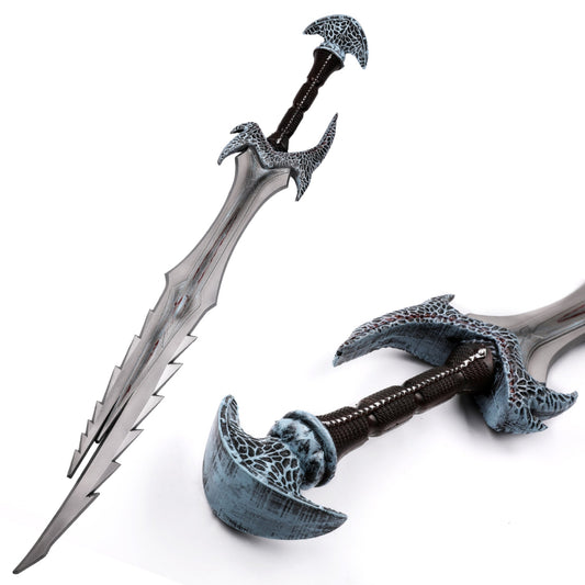 Elder Scrolls V Sword Skyrim Daedric Sword Foam Cosplay Replica 106cm - NEXTLEVELUK