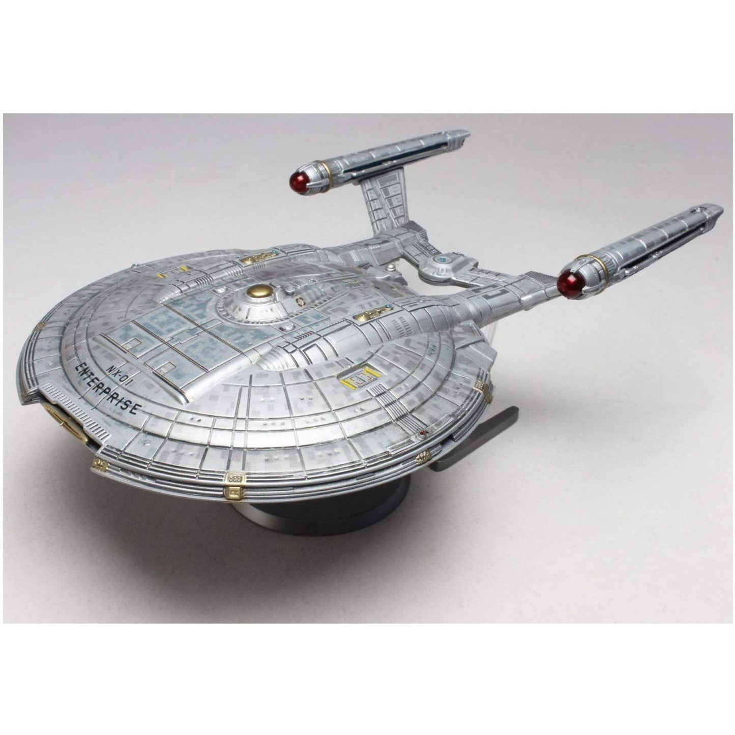 Polar Lights 1:1000 Star Trek NX-01 Enterprise Snap Assembly Model Kit POL966M - NEXTLEVELUK