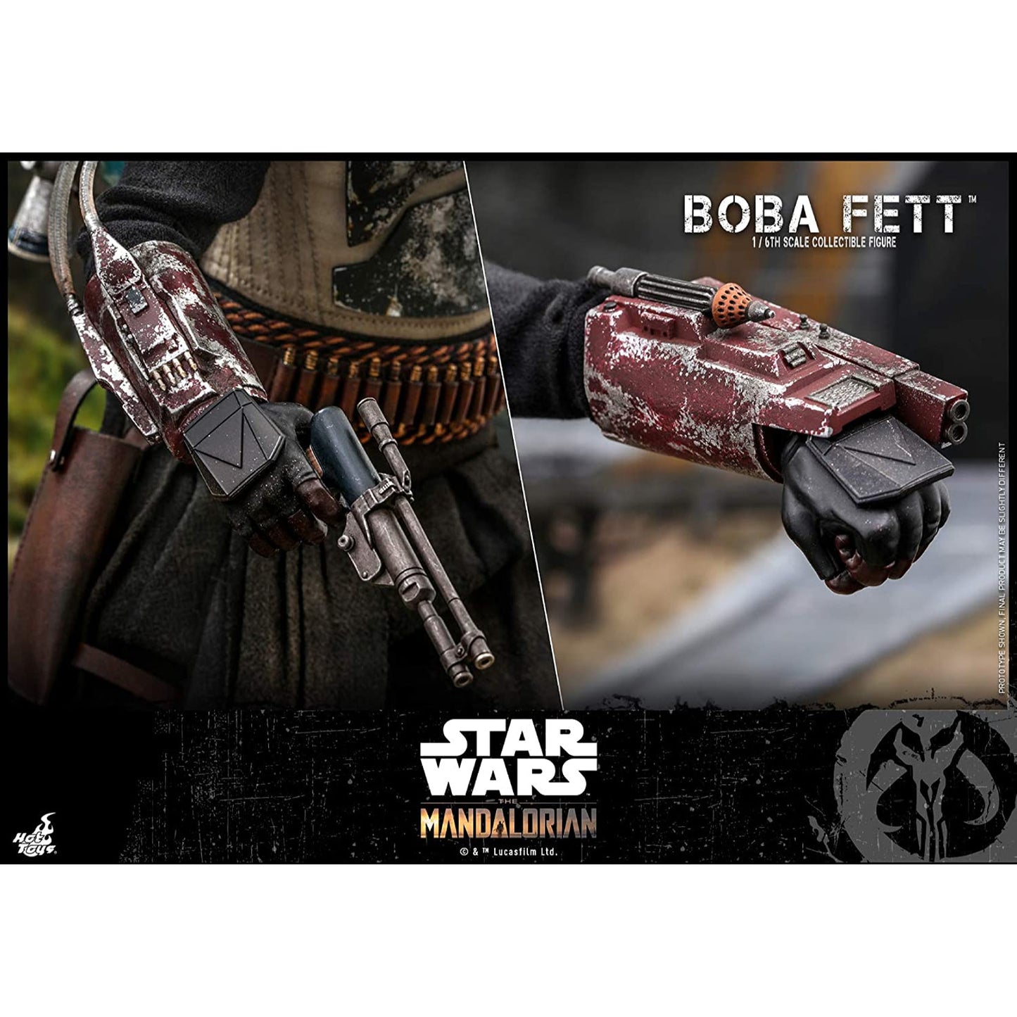 Hot Toys Star Wars The Mandalorian Television Masterpiece Boba Fett Action Figure