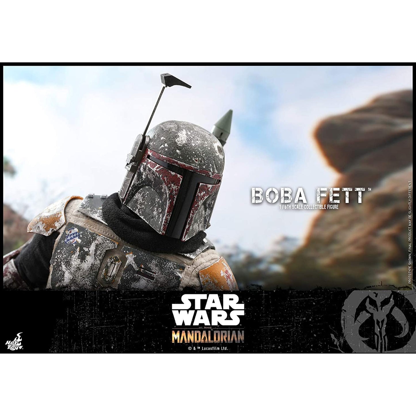 Hot Toys Star Wars The Mandalorian Television Masterpiece Boba Fett Action Figure