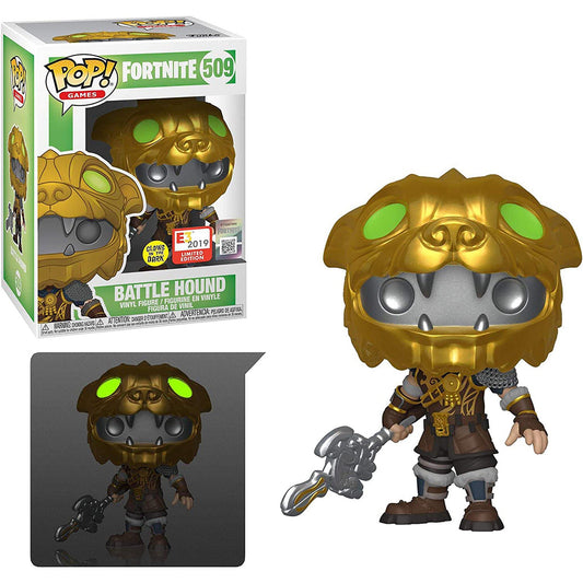 Fortnite Battle Hound Glow in the Dark (2019 E3 Convention Exclusive) Funko Pop! Vinyl - NEXTLEVELUK