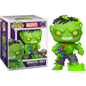 Marvel Comics Hulk Immortal Hulk Super Sized LIMITED EDITION GLOW IN THE DARK CHASE  Funko Pop! Vinyl Figure