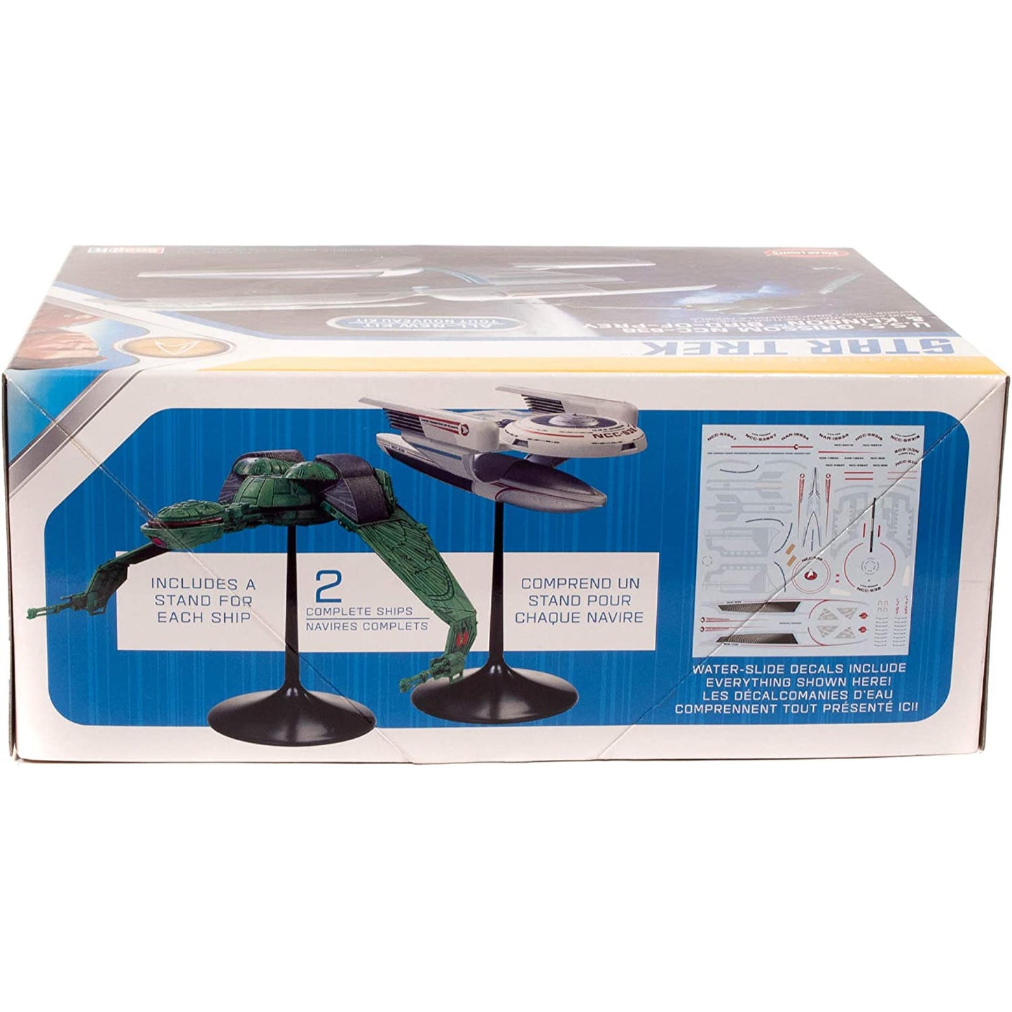 Polar Lights 1:1000 Star Trek The Search for Spock U.S.S. Grissom NCC-638 & Klingon Bird of Prey 2-Pack Model Kit POL957