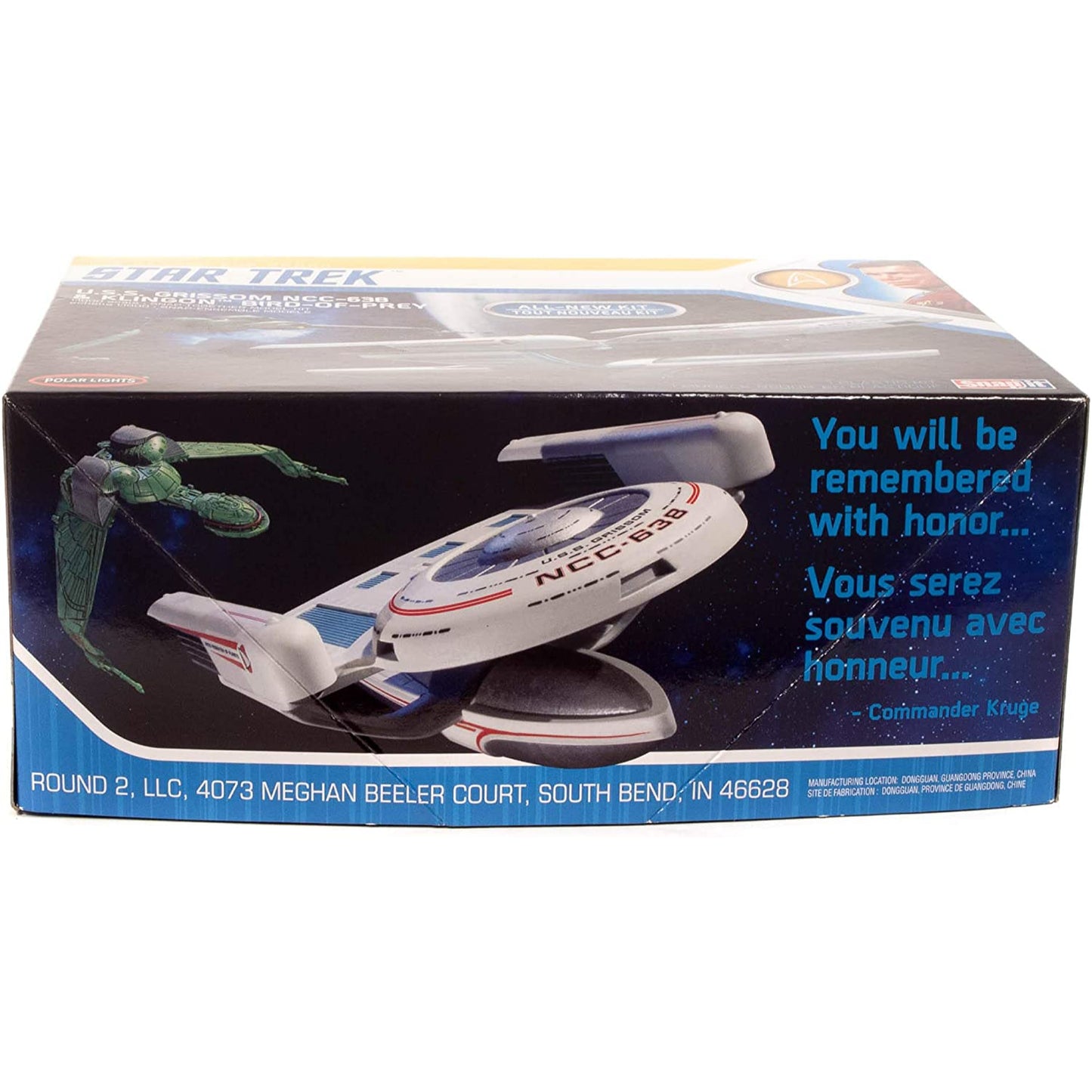 Polar Lights 1:1000 Star Trek The Search for Spock U.S.S. Grissom NCC-638 & Klingon Bird of Prey 2-Pack Model Kit POL957