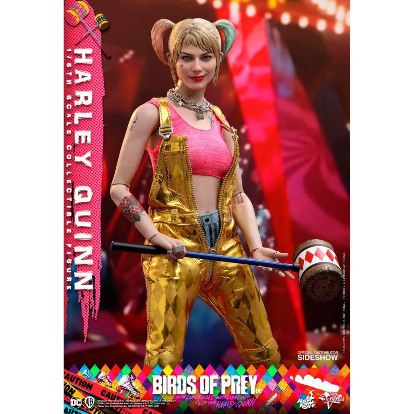 Hot Toys Birds of Prey Movie Masterpiece Harley Quinn Action Figure