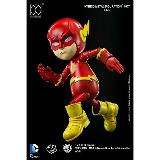 Herocross DC Comics Hybrid Metal Figuration Flash Figure - NEXTLEVELUK