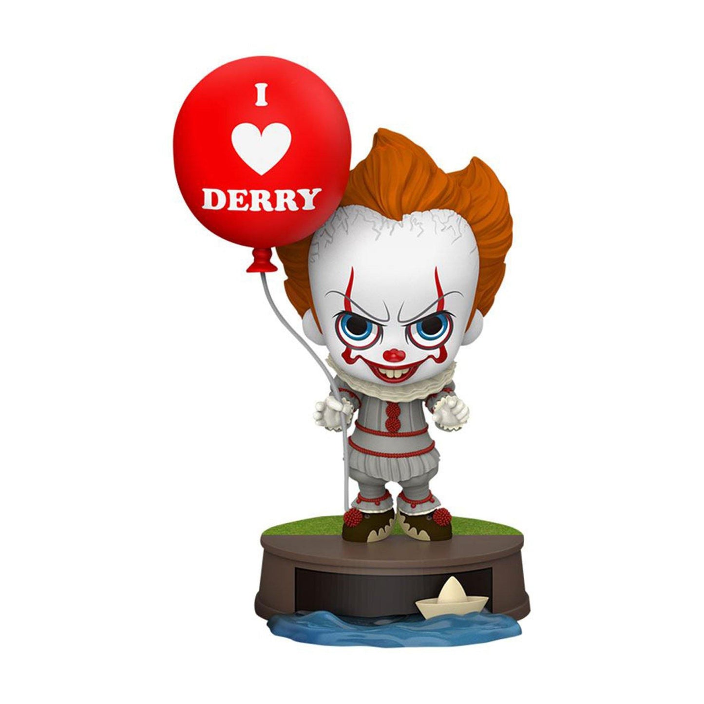 Hot Toys It Chapter Two Pennywise with Balloon Cosbaby Mini Figure - NEXTLEVELUK