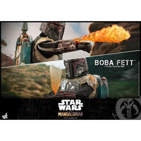 Hot Toys Star Wars The Mandalorian Television Masterpiece Boba Fett Action Figure - NEXTLEVELUK