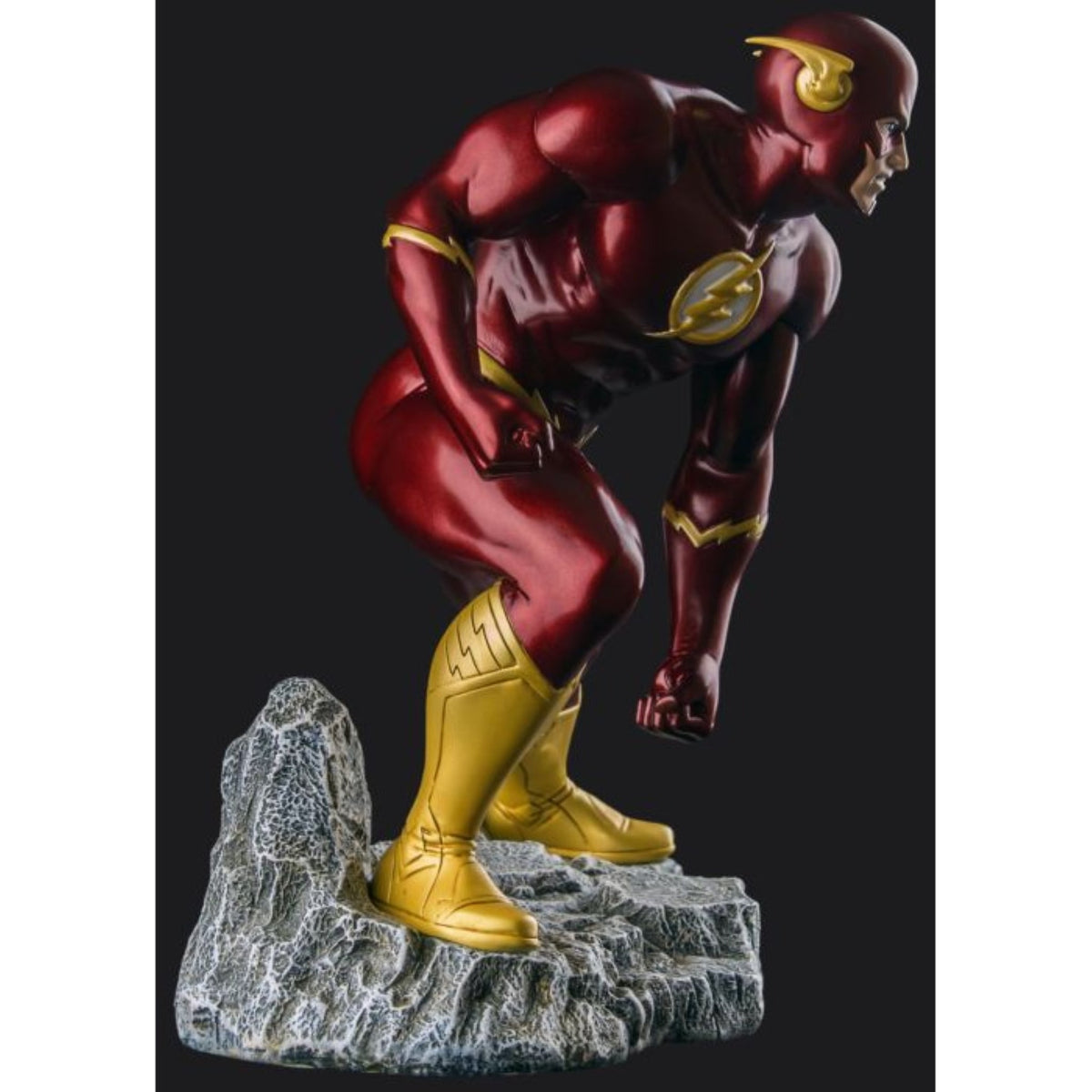 Ikon Collecatbles The Flash The New 52 The Flash Metallic Statue - NEXTLEVELUK