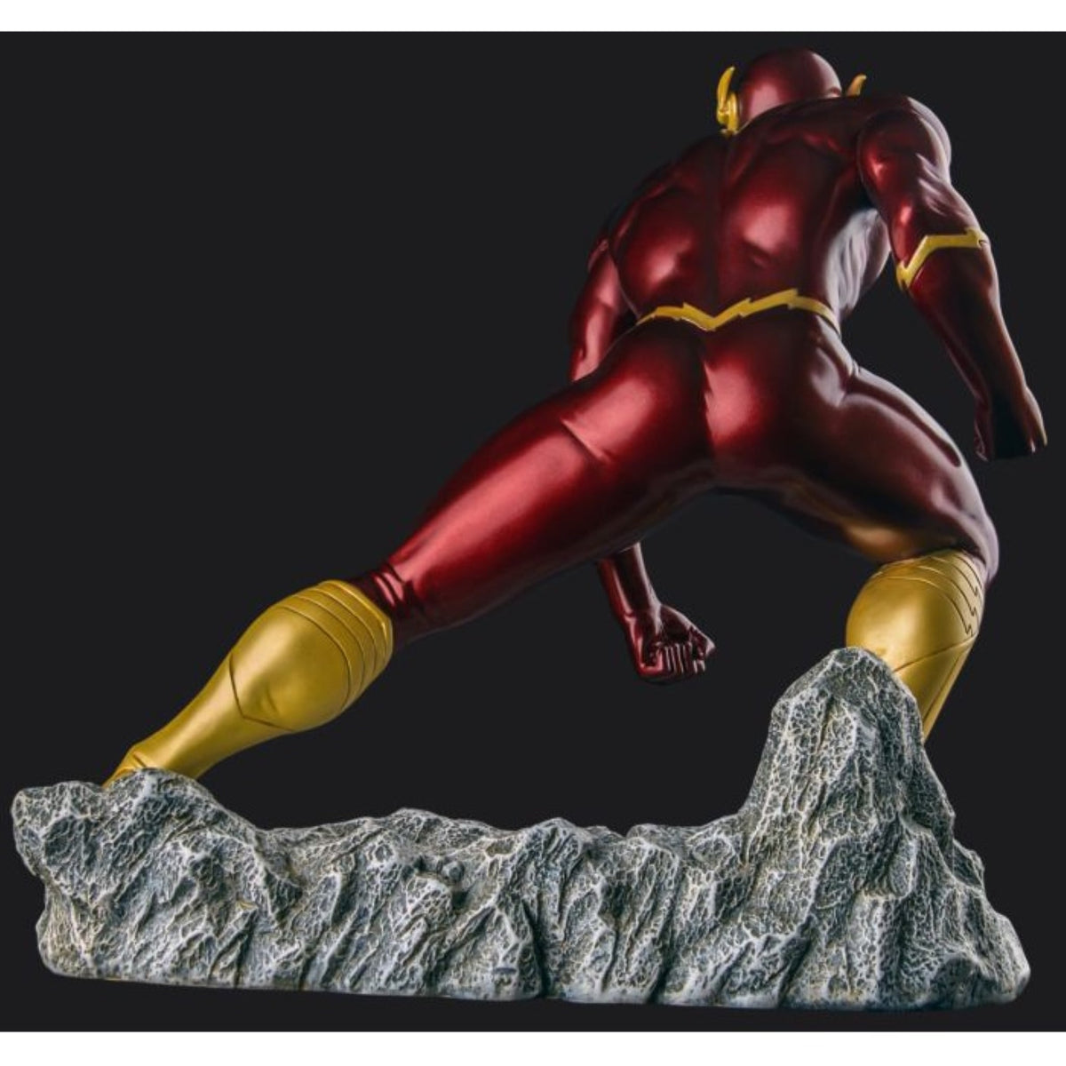 Ikon Collecatbles The Flash The New 52 The Flash Metallic Statue - NEXTLEVELUK