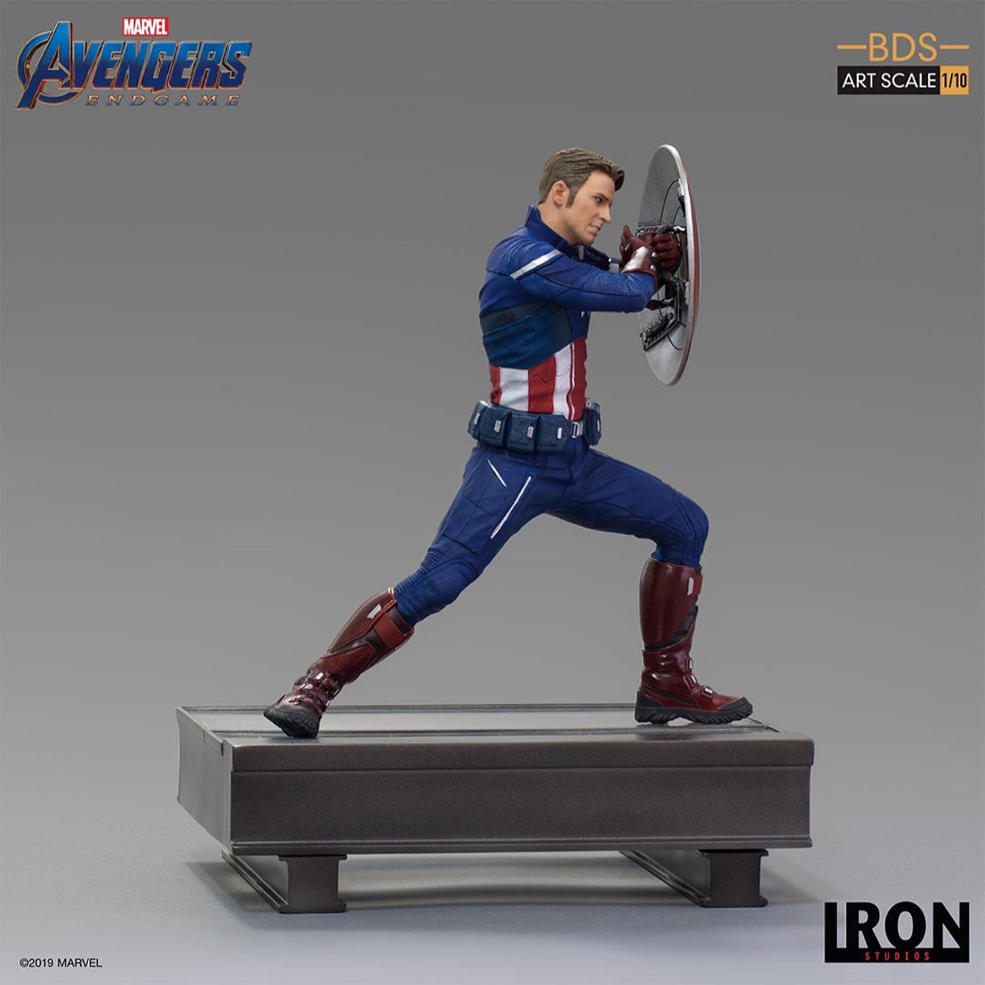 Iron Studios Marvel Avengers Endgame BDS Art Scale 1/10 Captain America 2023 Battle of New York Statue - NEXTLEVELUK