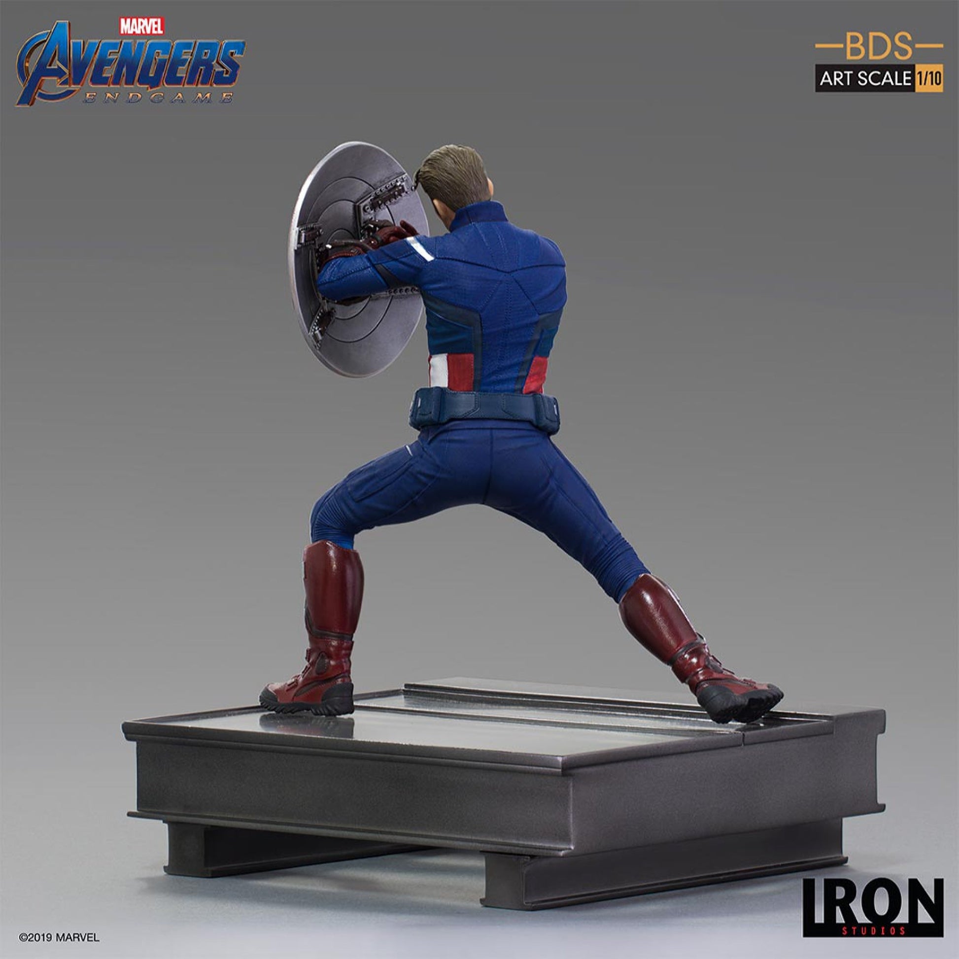 Iron Studios Marvel Avengers Endgame BDS Art Scale 1/10 Captain America 2023 Battle of New York Statue - NEXTLEVELUK
